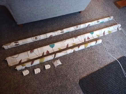 Photo of free 3 x Roller blinds (Headley Down GU35) #1