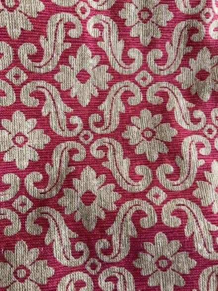 Photo of free 2 pairs of long red and gold curtains (Garstang PR3) #2