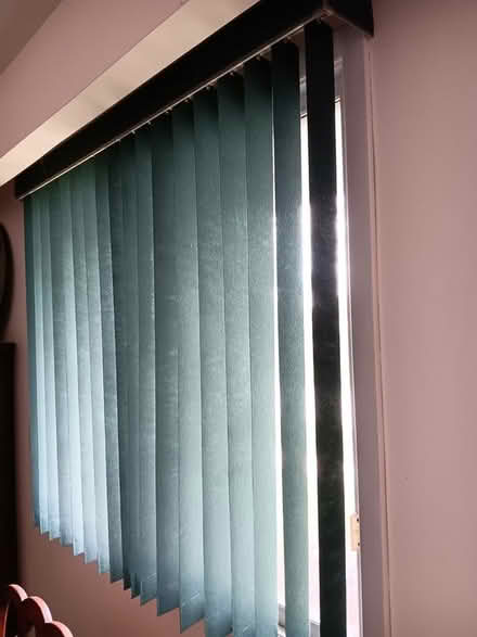 Photo of free 2 Green vertical blinds (burlington) #1