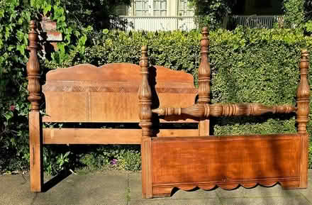 Photo of free Bed Frame (Palm & El Camino, Burlingame) #1