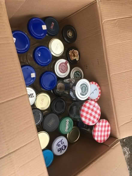 Photo of free Empty glass jars with lids (Ebbw Vale, NP23) #2