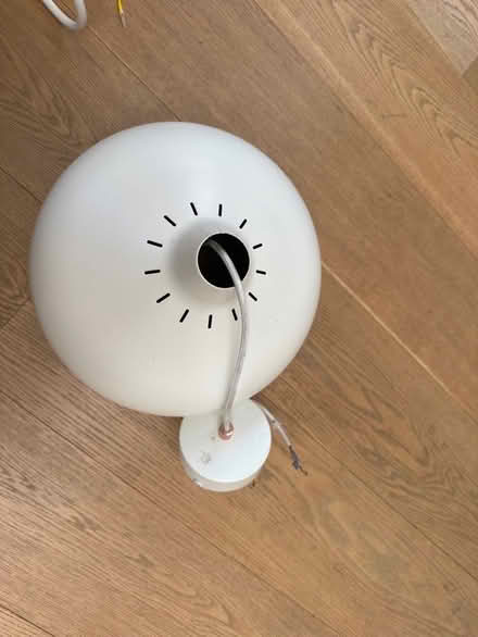 Photo of free Metal lampshade and fitting (Herne Hill) #2