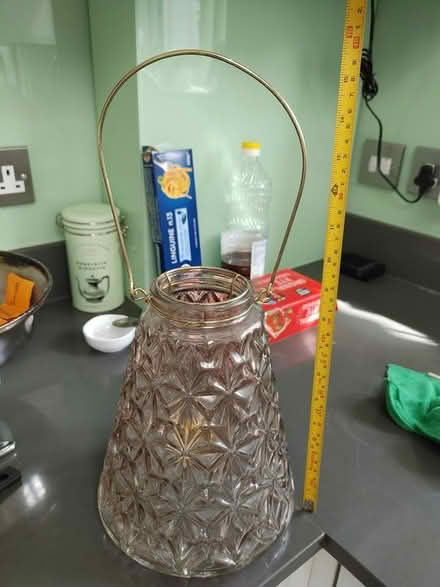 Photo of free Glass candle lantern (HA1) #1