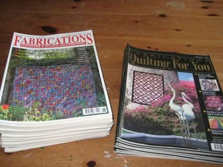 Photo of free "Fabrications" patchwork and quilting magazines. (Harwell OX11) #1