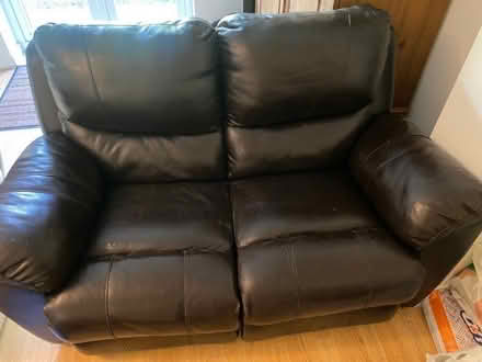 Photo of free Dark Brown 3 Seater and 2 Seater Sofas (Clifton S60) #1