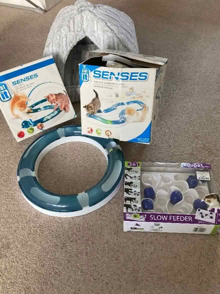 Photo of free Kitten play circuit, sleep pod and slow feeder (Havant PO9) #1