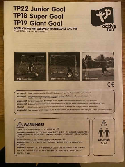 Photo of free Football Goal (Bengeo SG14) #4