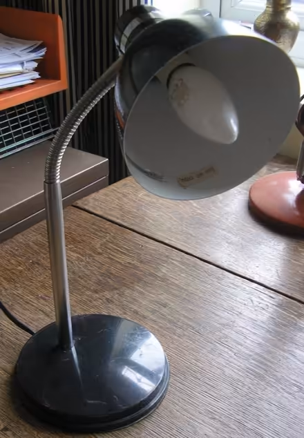 Photo of free Small black desk/table lamp (Walton-on-Thames KT12) #1