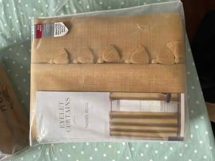 Photo of free BRAND NEW Next eyelet curtains tassel edge (Alderley Edge SK9) #1