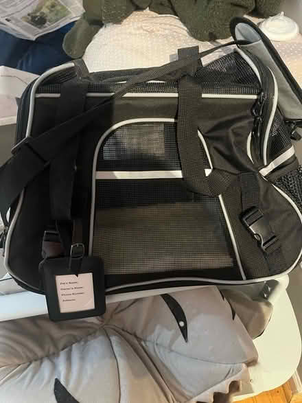 Photo of free Cat carrier for cat 10lbs or under (Columbia Heights) #1