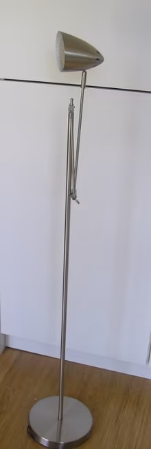 Photo of free Adjustable silver coloured LED floor lamp (Walton-on-Thames KT12) #4