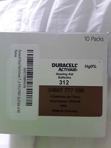 Photo of free Hearing Aid Batteries (Jesus Lock area, CB4) #2