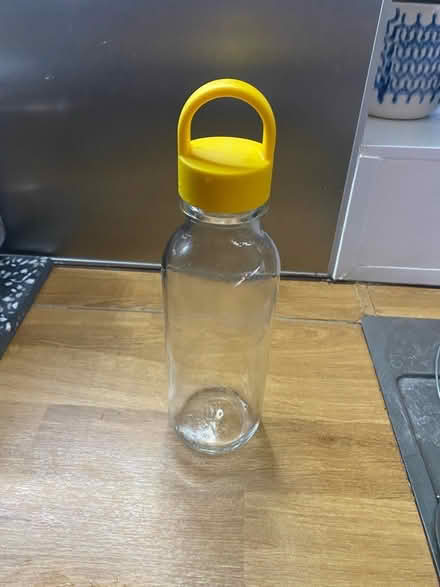 Photo of free Glass Water bottle (Limehouse E1W) #1