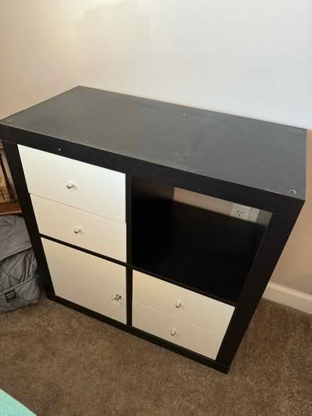 Photo of free Dresser - black and white 31” tall (Ballenger creek, Frederick, MD) #1