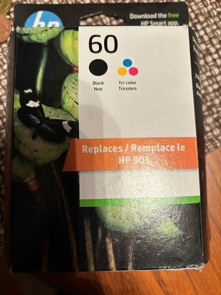Photo of free Hewlett Packard 60 Printer Ink (Westwood) #1