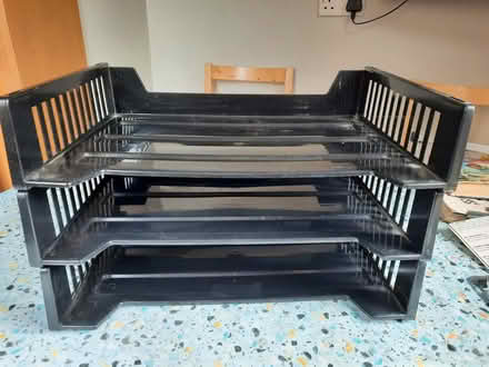 Photo of free Plastic in-trays (Ashtead KT21) #1
