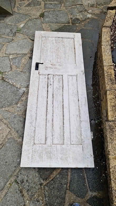 Photo of free 1930s Internal wooden door (Purley) #1