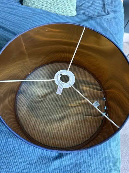 Photo of free Navy lamp shade (Hastings, TN34) #3