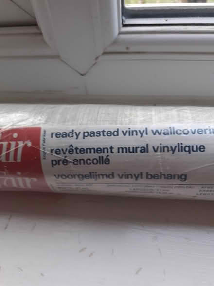 Photo of free Unopened roll of vinyl wallpaper (Dean Row SK9) #1