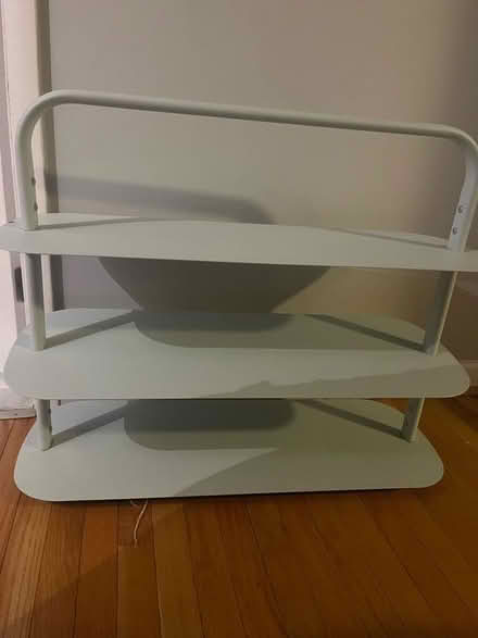 Photo of free open spaces baby blue shoe rack (Columbia Heights) #1