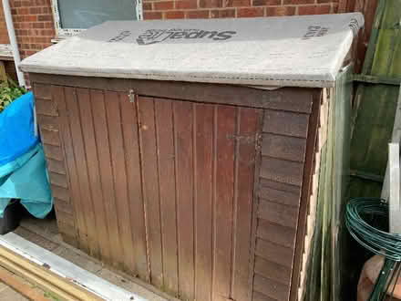 Photo of free Shed 6’ x 32” x 5’-6” tall. (CT14) #1