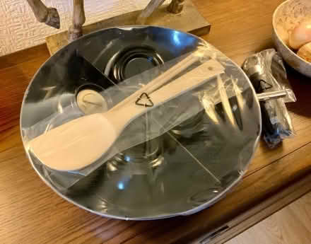 Photo of free Sealed/unused Wok & Utensils. (Kendal LA9) #2