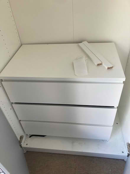 Photo of free IKEA Malm 3-drawer chest of drawers (Primrose Hill, NW3) #1