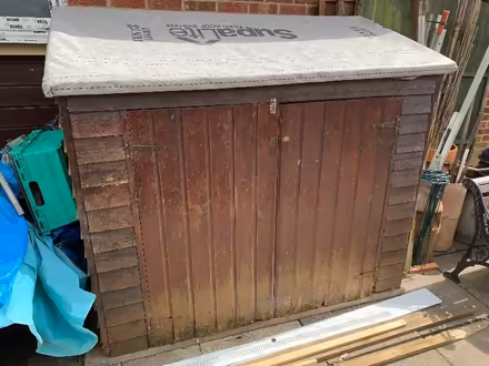 Photo of free Shed 6’ x 32” x 5’-6” tall. (CT14) #2