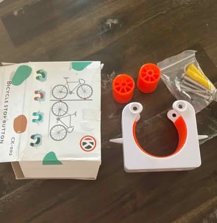 Photo of free 2 Bicycle Stop Buttons (Victory Heights/Lake City) #1