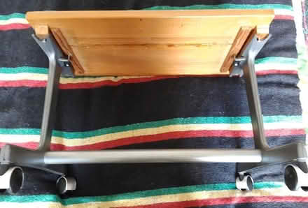 Photo of free Small laptop table on wheels (BS16) #3