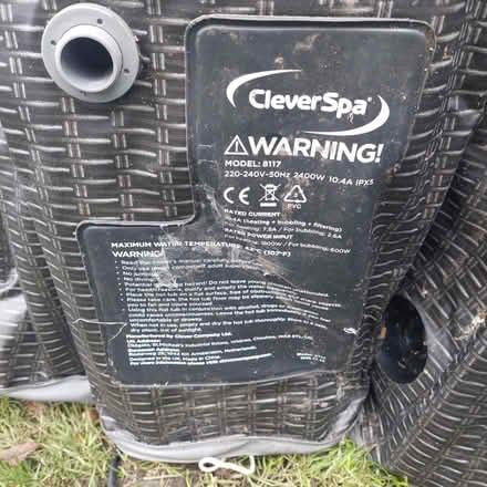 Photo of free Clever Spa hot tub model 8117 not working for spares only (Hertford Heath SG13) #2