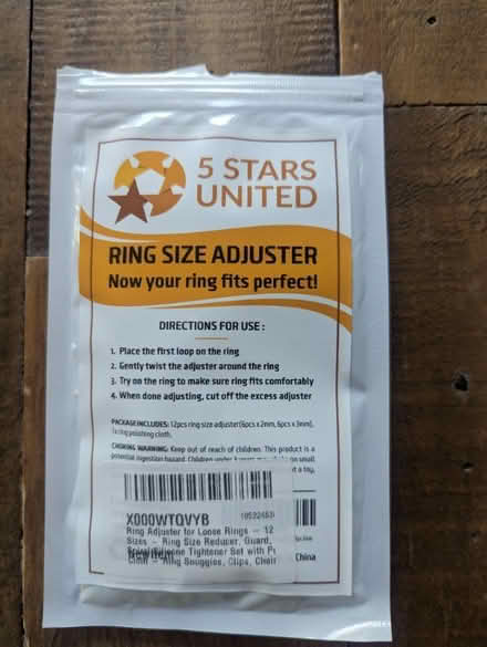 Photo of free Ring adjusters (Wandsworth SW18) #1