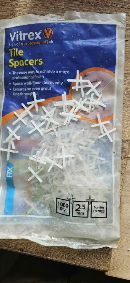 Photo of free Tile spacers no longer (EN1) #1