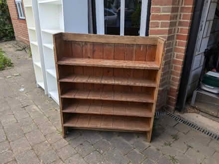 Photo of free Wooden bookcase (Dean Court OX2) #1