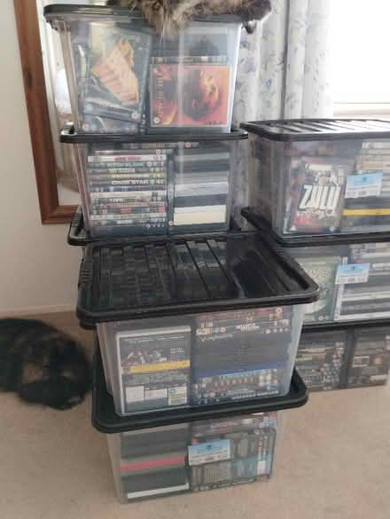 Photo of free large collection of film DVDs (Tharston NR15) #1