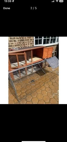 Photo of free Rabbit hutch and run (Newick BN8) #1