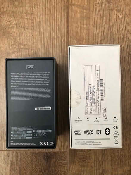 Photo of free Boxes only, iPhone5 and Sony Xperia (Newton Heath, M40) #2