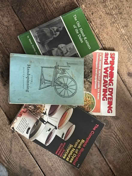 Photo of free Craft books spinning weaving and dyeing (Frome BA11) #1
