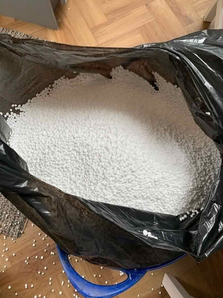 Photo of free Polystyrene beans for a beanbag (Tadworth, Surrey) #1