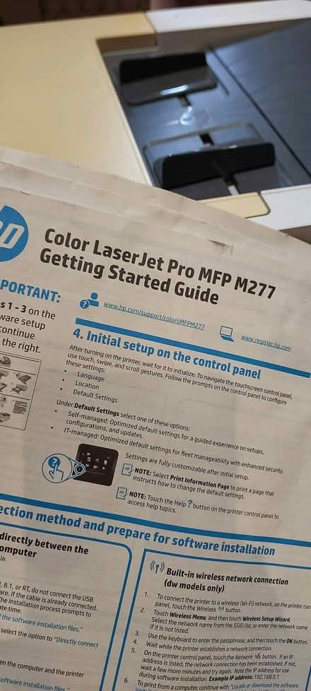 Photo of free HP Color LaserJet M277 (Sutton) #2