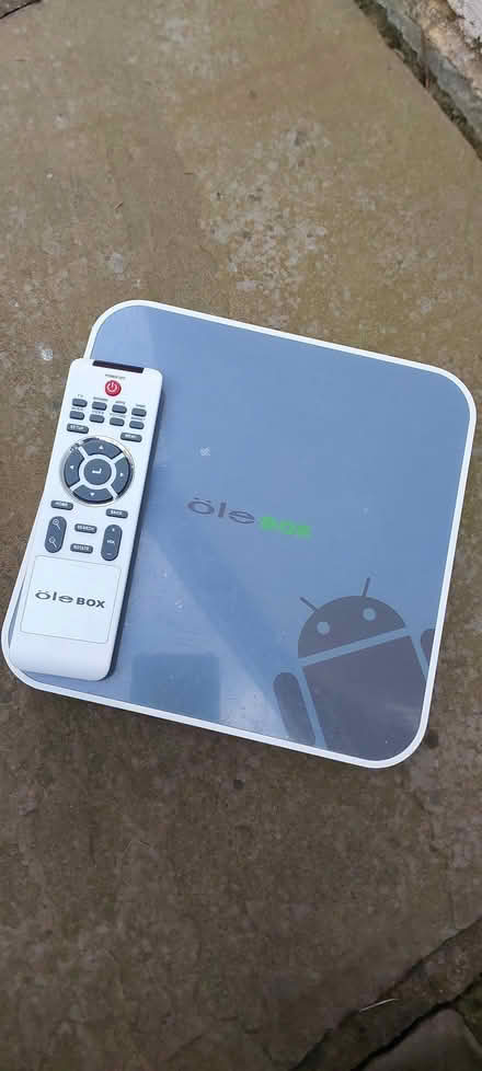Photo of free olevia android tv box with remote (Sutton) #1