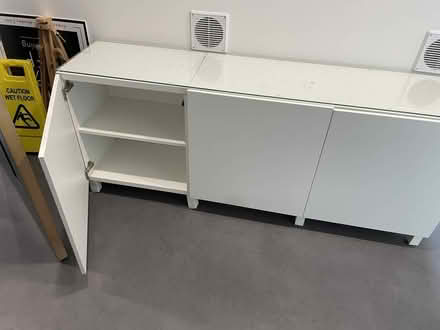 Photo of free Credenza Cabinet Glass Top (Girton) #3