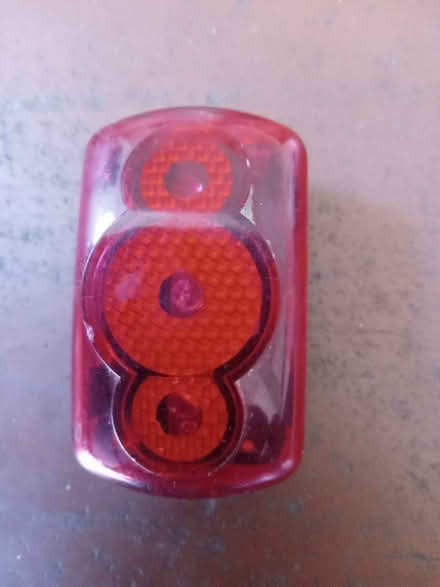 Photo of free rear bike light (Nyetimber PO21) #1