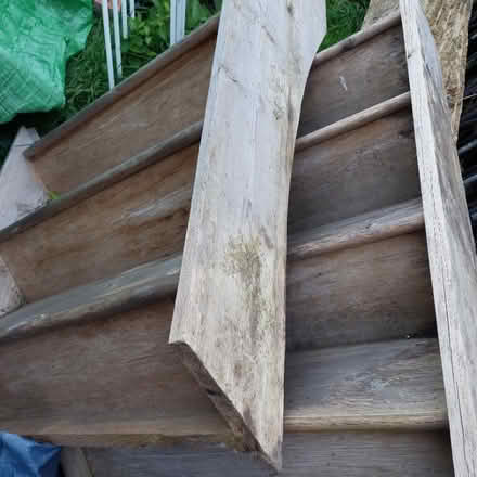 Photo of free Old wooden stairs for upcycling (Hertford Heath SG13) #1