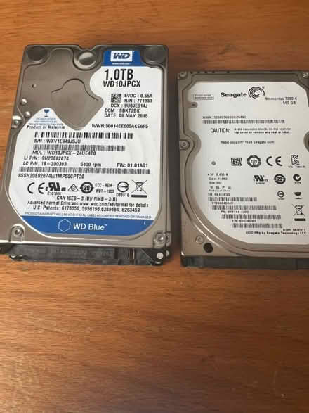 Photo of free 7 hard disks (GU15) #2