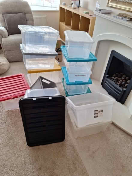 Photo of free Plastic boxes (Marden NE30) #1