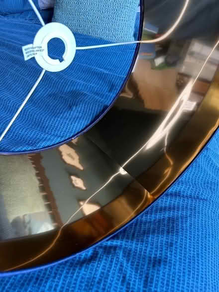 Photo of free Navy lamp shade (Hastings, TN34) #2