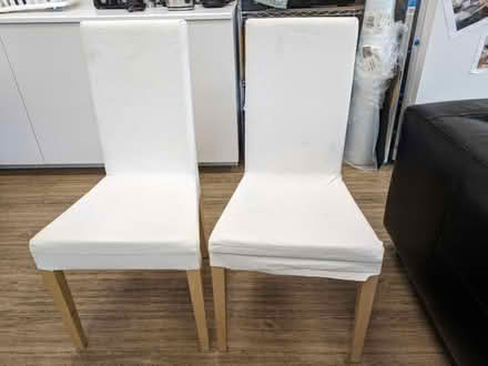 Photo of free 2 dining chairs (SE8) #1