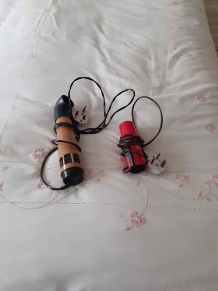 Photo of free A travel hair dryer and another old one. Both working (Dean Row SK9) #1