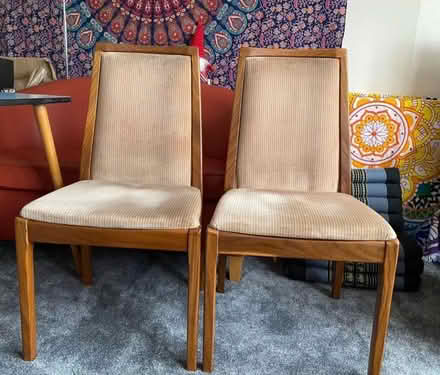 Photo of free 2 Nathan teak dinning chairs (Guildford GU1) #4